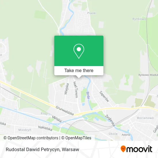 Rudostal Dawid Petrycyn map