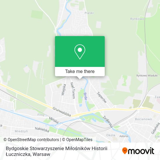 Bydgoskie Stowarzyszenie Miłośników Historii Łuczniczka map