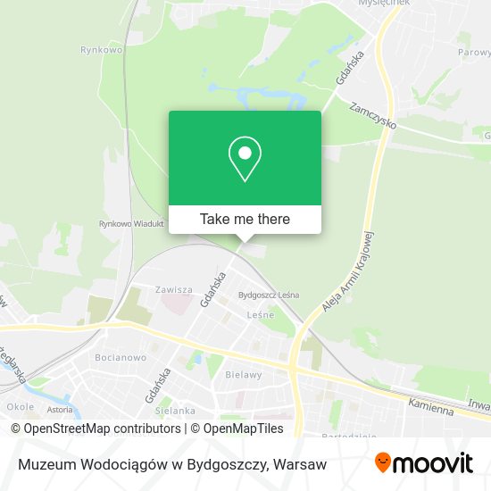 Muzeum Wodociągów w Bydgoszczy map