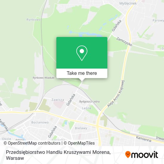 Przedsiębiorstwo Handlu Kruszywami Morena map