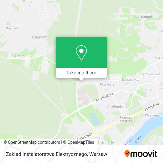 Карта Zakład Instalatorstwa Elektrycznego