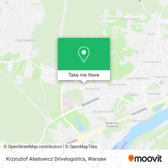 Карта Krzysztof Aładowicz Drivelogistics