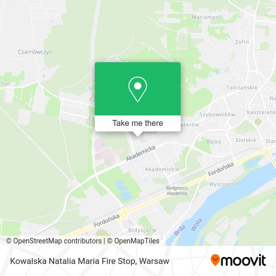 Kowalska Natalia Maria Fire Stop map