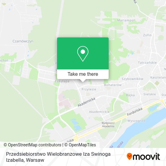 Przedsiebiorstwo Wielobranzowe Iza Swinoga Izabella map