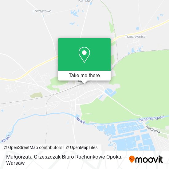 Małgorzata Grzeszczak Biuro Rachunkowe Opoka map