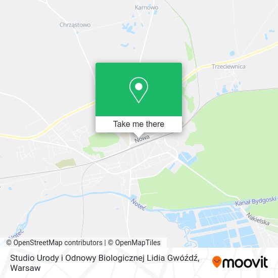 Studio Urody i Odnowy Biologicznej Lidia Gwóźdź map