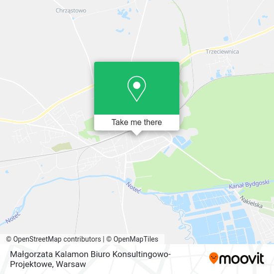 Małgorzata Kalamon Biuro Konsultingowo-Projektowe map