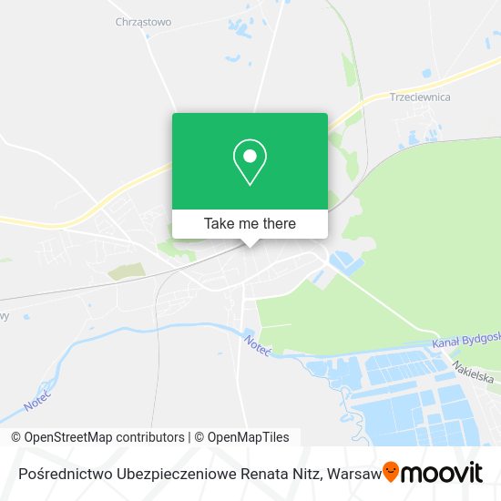 Pośrednictwo Ubezpieczeniowe Renata Nitz map