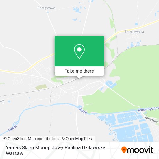 Yamas Sklep Monopolowy Paulina Dzikowska map