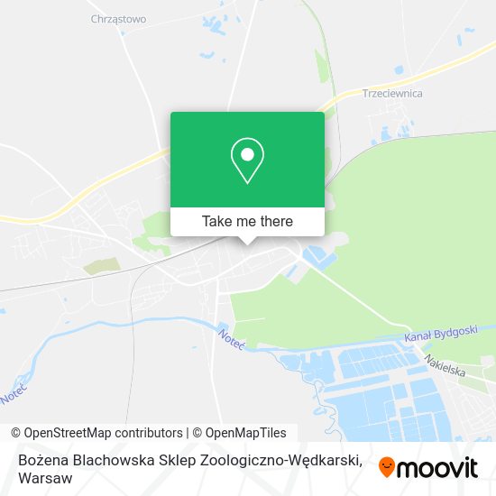 Bożena Blachowska Sklep Zoologiczno-Wędkarski map