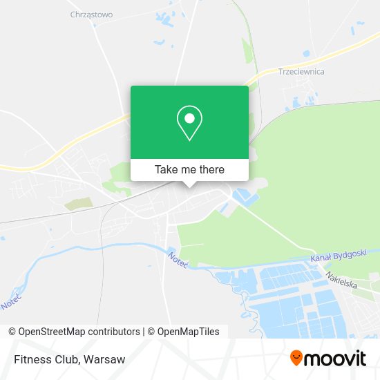 Fitness Club map