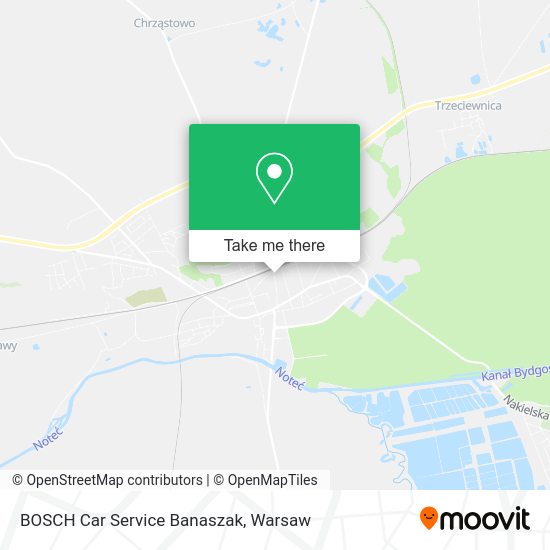 BOSCH Car Service Banaszak map