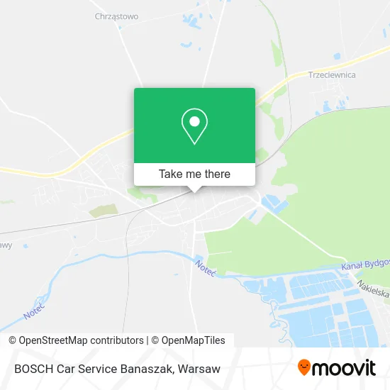 Карта BOSCH Car Service Banaszak