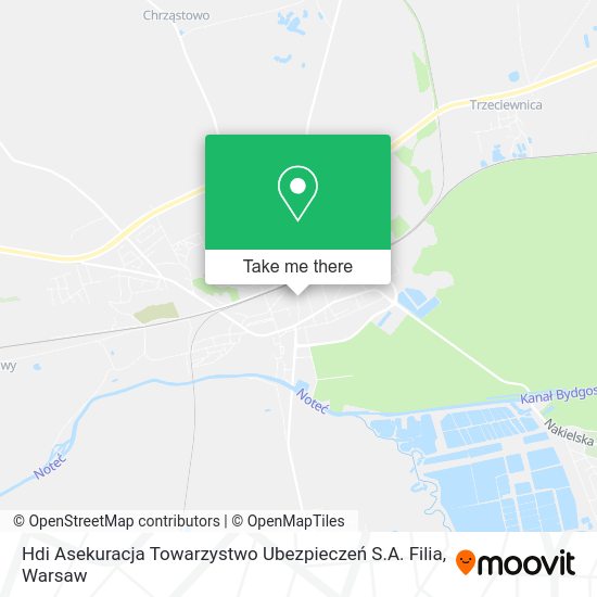 Hdi Asekuracja Towarzystwo Ubezpieczeń S.A. Filia map