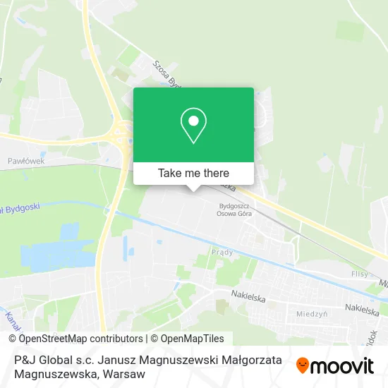 Карта P&J Global s.c. Janusz Magnuszewski Małgorzata Magnuszewska