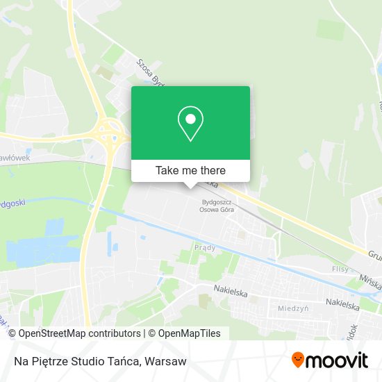 Na Piętrze Studio Tańca map