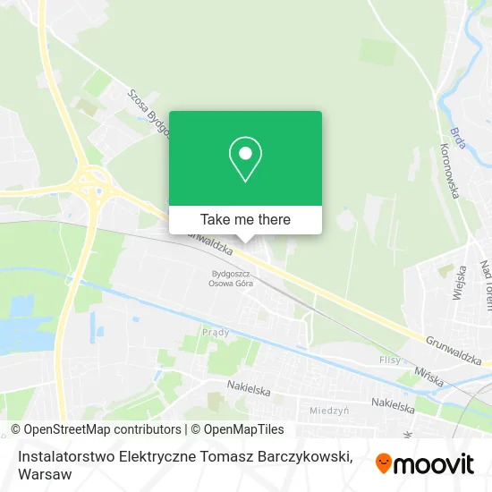 Instalatorstwo Elektryczne Tomasz Barczykowski map
