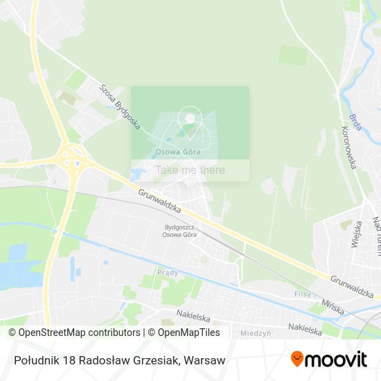 Południk 18 Radosław Grzesiak map