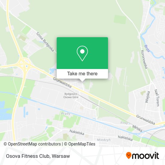 Osova Fitness Club map