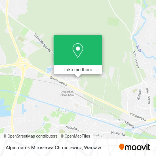 Alpinmarek Mirosława Chmielewicz map
