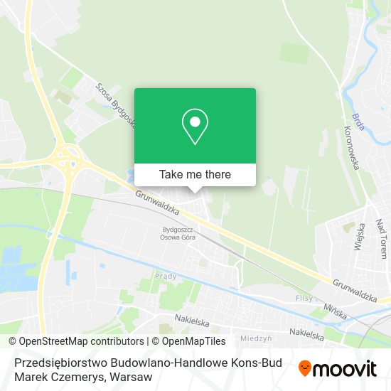 Przedsiębiorstwo Budowlano-Handlowe Kons-Bud Marek Czemerys map