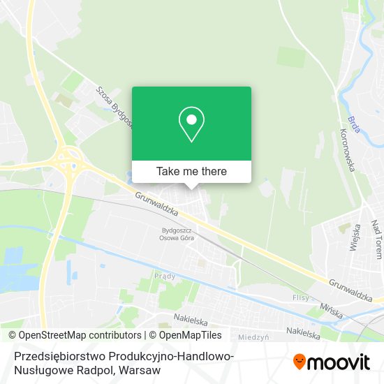 Przedsiębiorstwo Produkcyjno-Handlowo-Nusługowe Radpol map