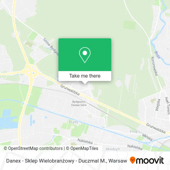 Danex - Sklep Wielobranżowy - Duczmal M. map