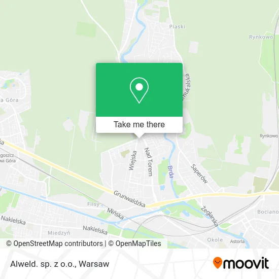 Карта Alweld. sp. z o.o.