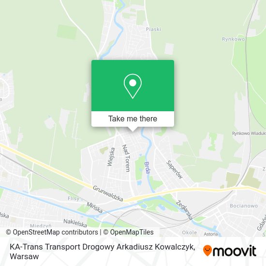 Карта KA-Trans Transport Drogowy Arkadiusz Kowalczyk