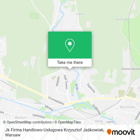 Jk Firma Handlowo-Usługowa Krzysztof Jaśkowiak map