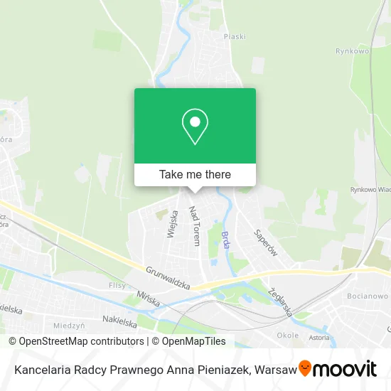 Карта Kancelaria Radcy Prawnego Anna Pieniazek