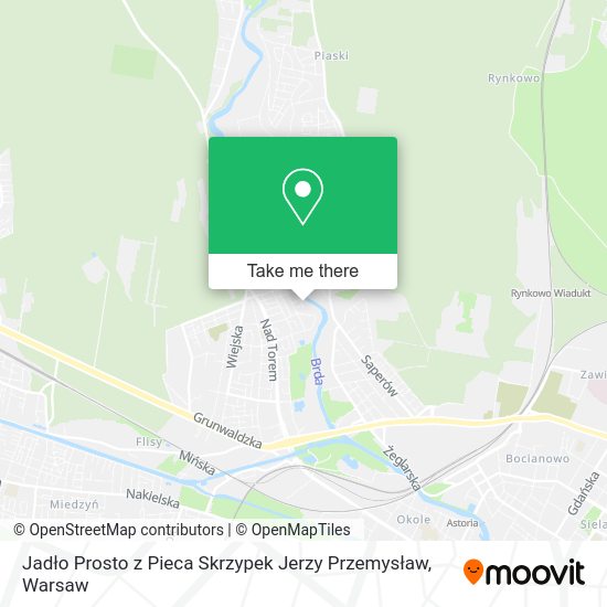 Jadło Prosto z Pieca Skrzypek Jerzy Przemysław map