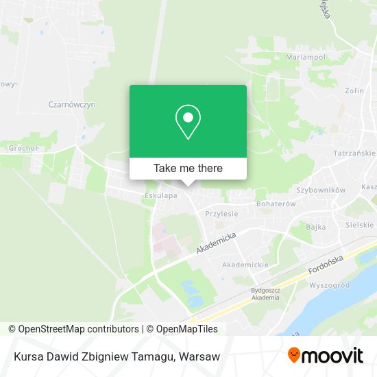 Kursa Dawid Zbigniew Tamagu map