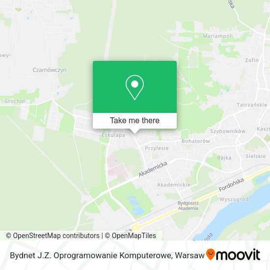 Bydnet J.Z. Oprogramowanie Komputerowe map