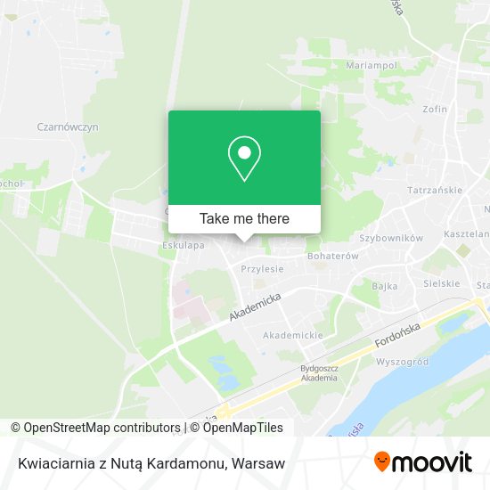 Карта Kwiaciarnia z Nutą Kardamonu