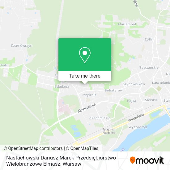 Nastachowski Dariusz Marek Przedsiębiorstwo Wielobranżowe Elmasz map