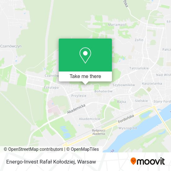 Energo-Invest Rafał Kołodziej map