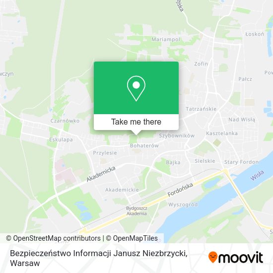 Bezpieczeństwo Informacji Janusz Niezbrzycki map