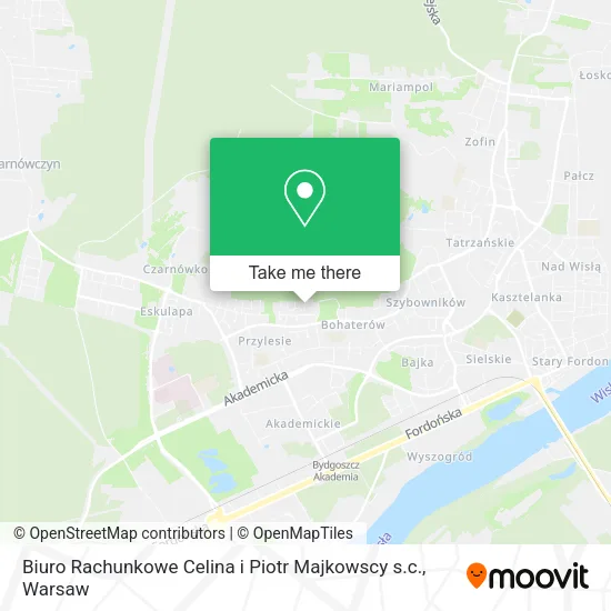 Карта Biuro Rachunkowe Celina i Piotr Majkowscy s.c.