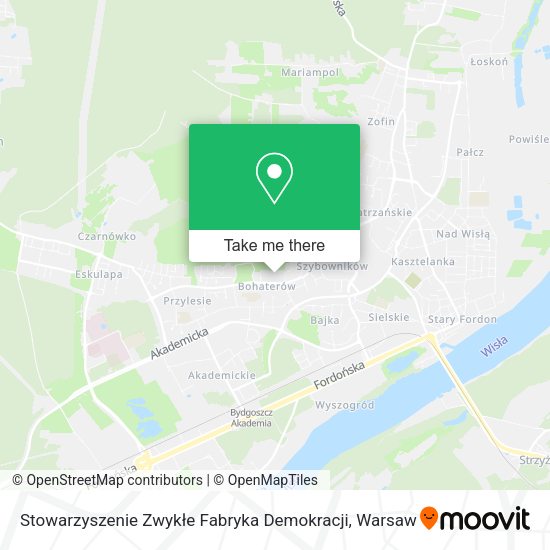 Карта Stowarzyszenie Zwykłe Fabryka Demokracji