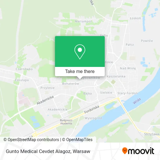 Карта Gunto Medical Cevdet Alagoz