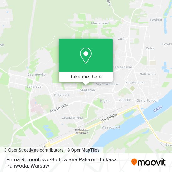 Firma Remontowo-Budowlana Palermo Łukasz Paliwoda map