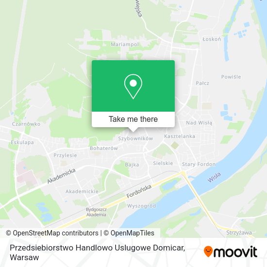 Przedsiebiorstwo Handlowo Uslugowe Domicar map