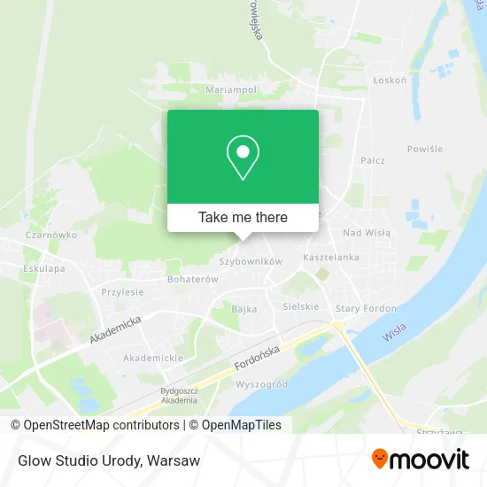 Карта Glow Studio Urody