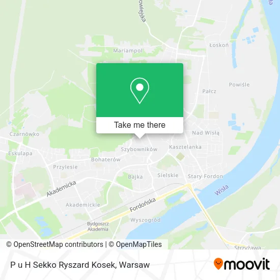 P u H Sekko Ryszard Kosek map