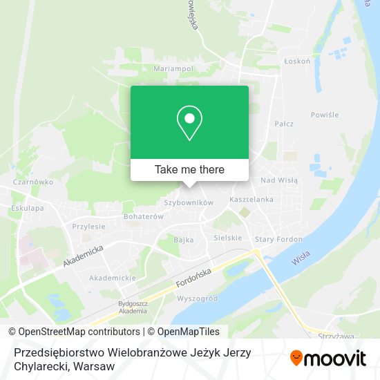 Przedsiębiorstwo Wielobranżowe Jeżyk Jerzy Chylarecki map