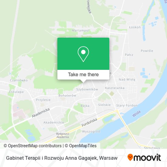 Gabinet Terapii i Rozwoju Anna Gagajek map