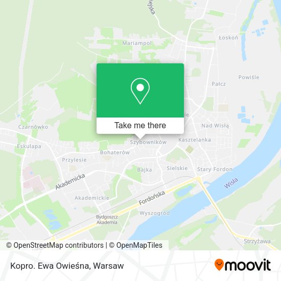 Kopro. Ewa Owieśna map