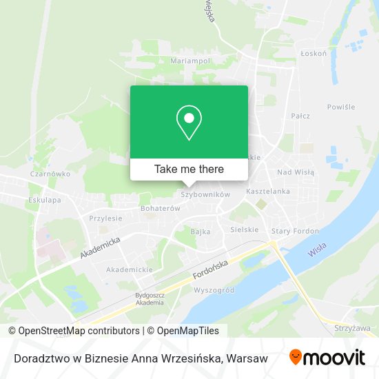 Doradztwo w Biznesie Anna Wrzesińska map