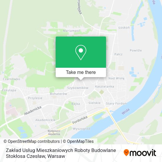 Zakład Usług Mieszkaniowych Roboty Budowlane Stokłosa Czesław map